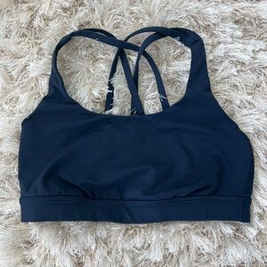Lululemon Energy Bra Size 6 True Navy